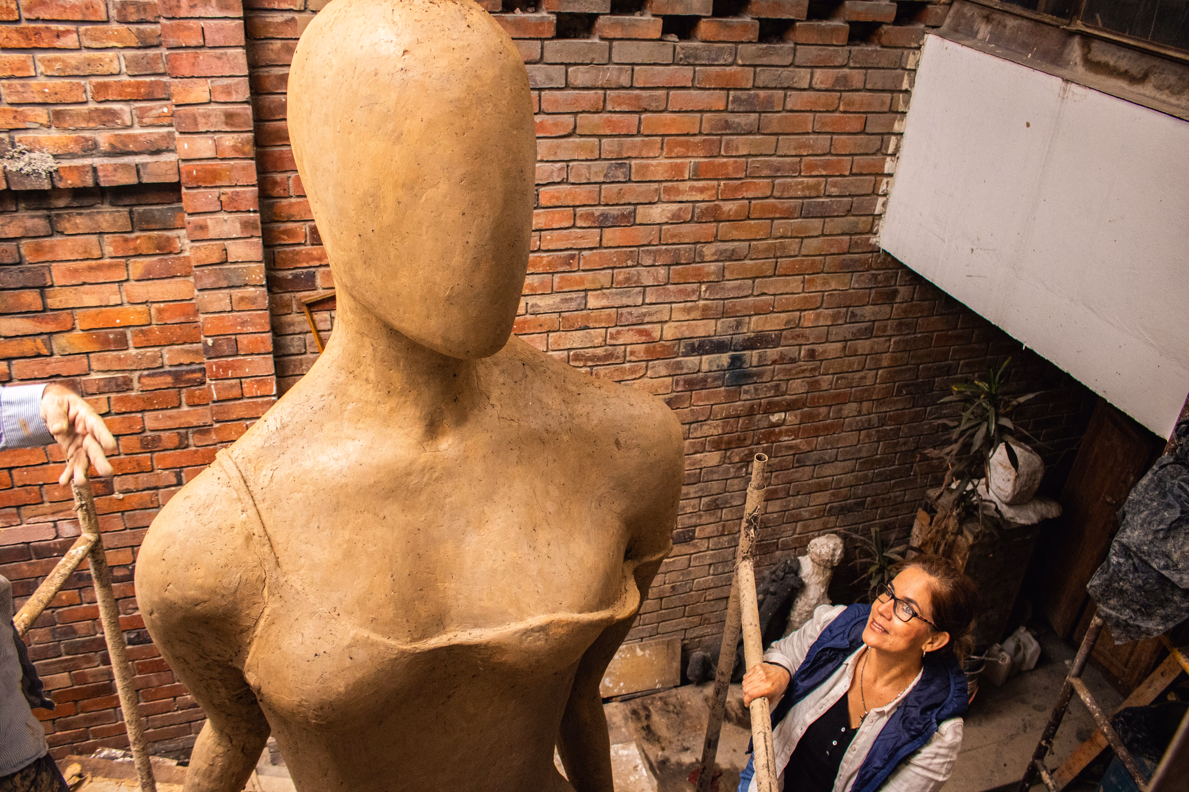 Trabajo sobre el modelo escultórico de Ella